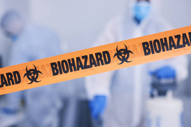 Professional Drug Lab Cleanup technician working in Alvin, TX
